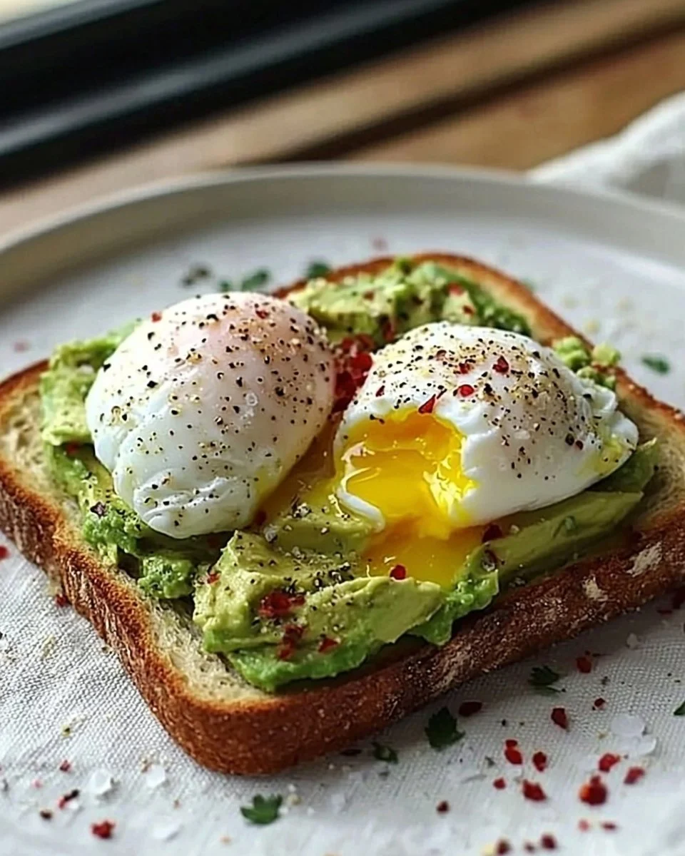 Avocado Toast with Poached Egg