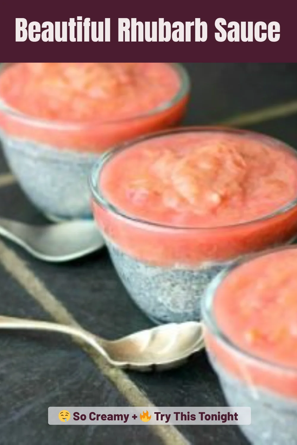 Beautiful Rhubarb Sauce