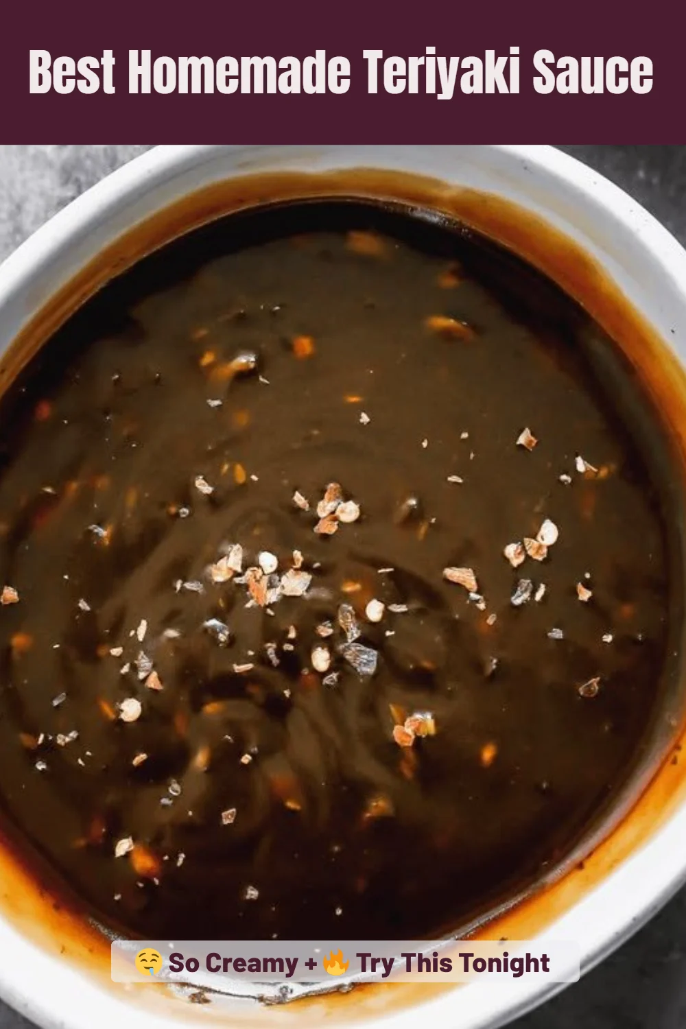 Best Homemade Teriyaki Sauce
