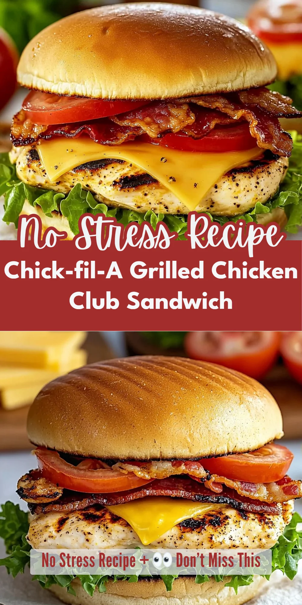 Chick-fil-A Grilled Chicken Club Sandwich