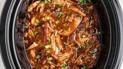 Crock Pot Bourbon Chicken