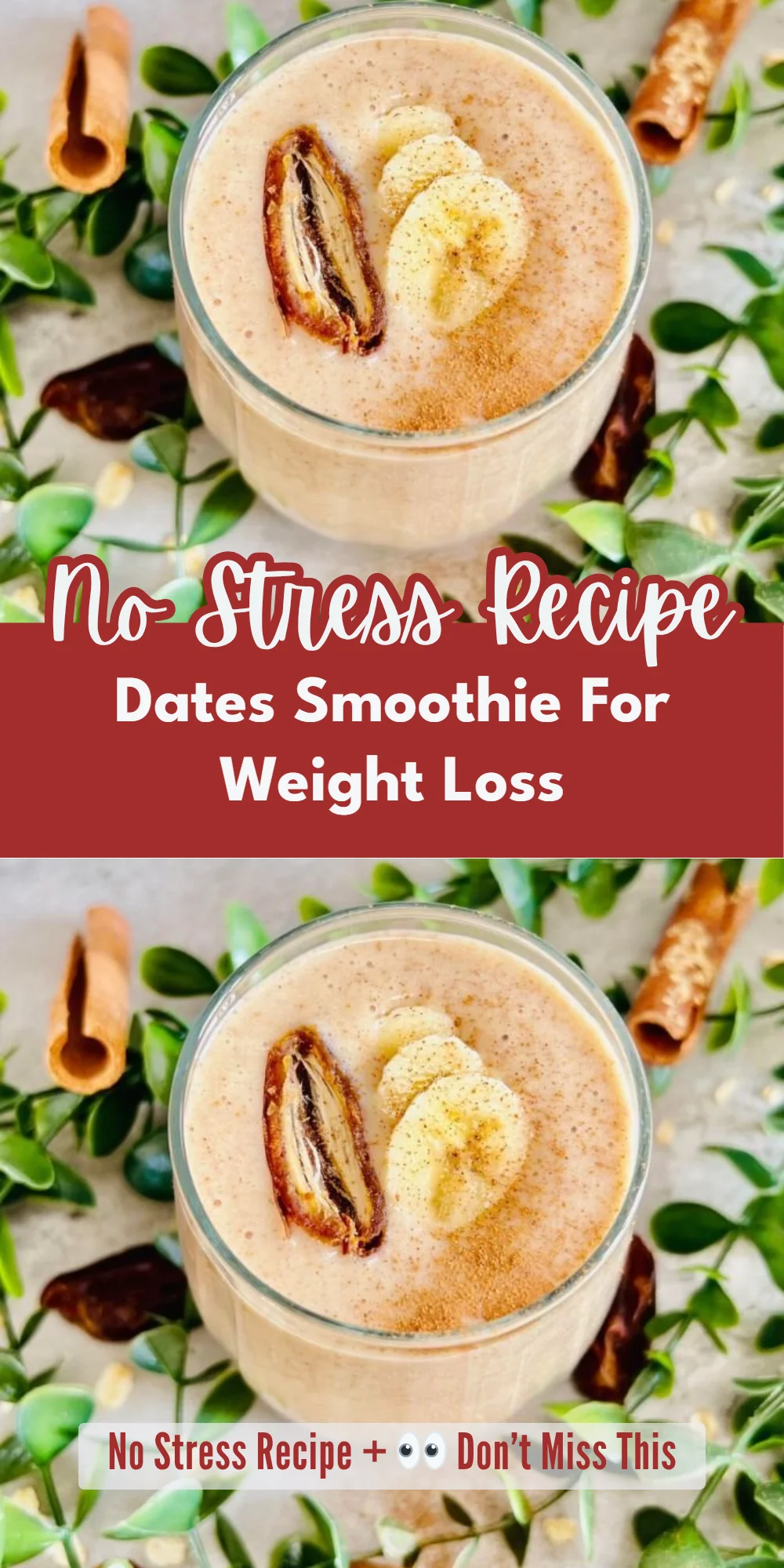 Dates Smoothie For Weight Loss