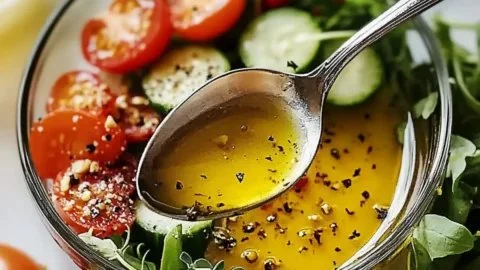 Deliciously Simple Oil and Vinegar Salad Dressing Recipe