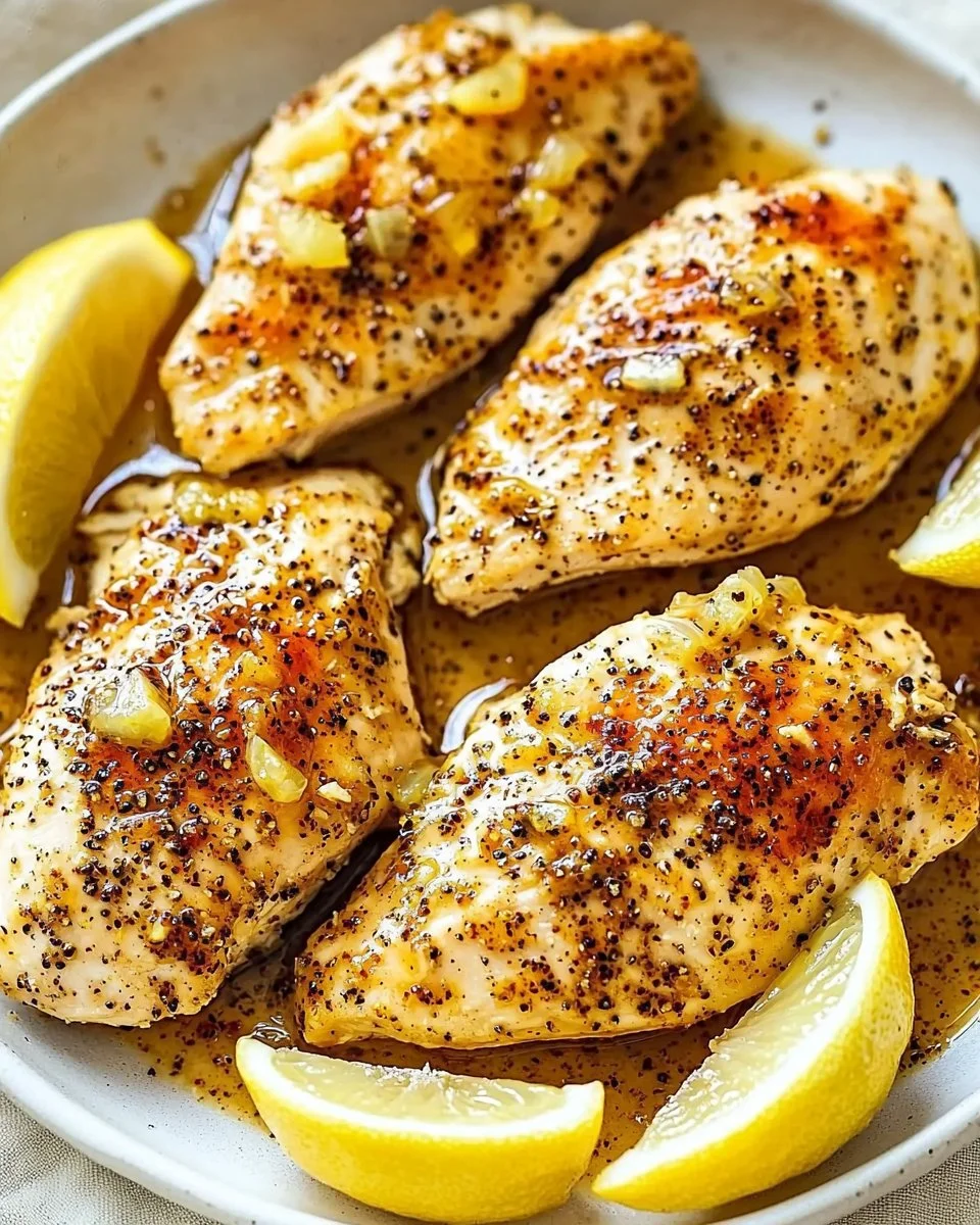 Easy Lemon Pepper Chicken Dinner