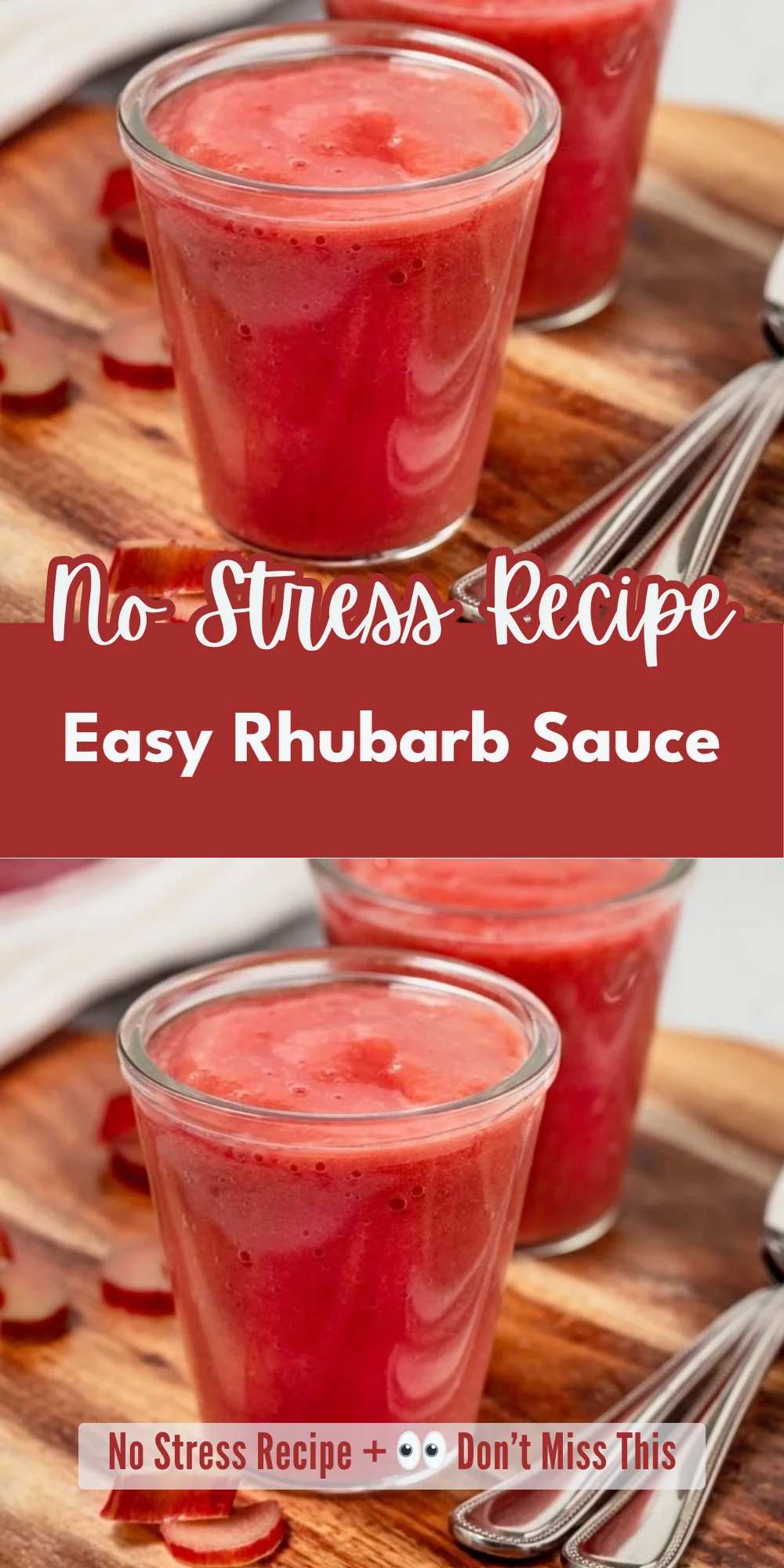 Easy Rhubarb Sauce