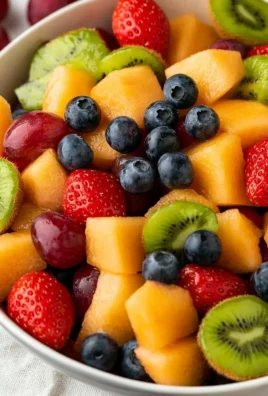 Colorful fruit salad served in a large bowl, perfect for gatherings