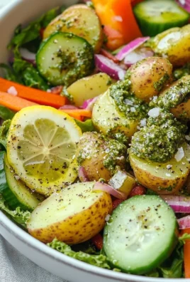 Green Goddess Detox Salad featuring fresh greens and vibrant vegetables