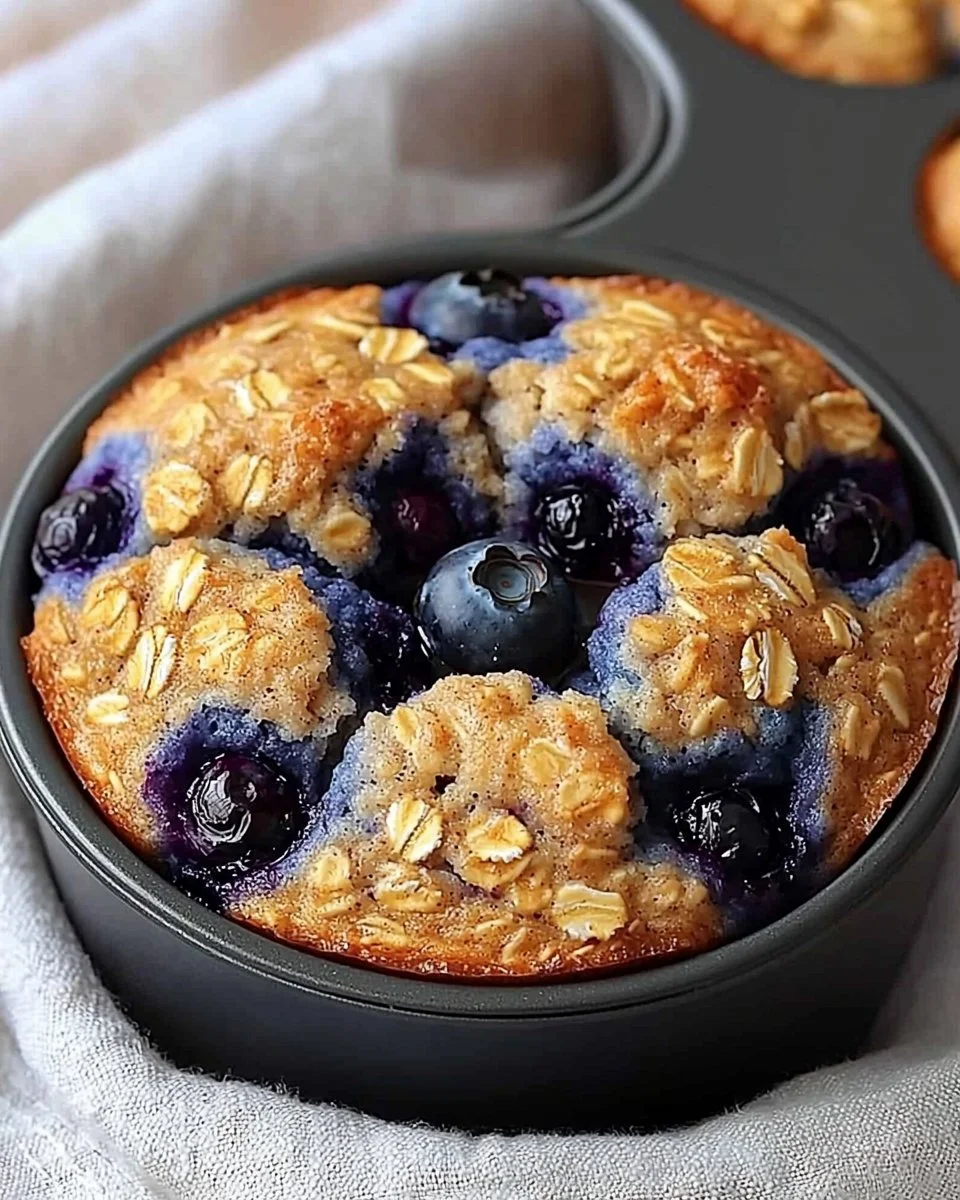 Hearty Blueberry Protein Muffins