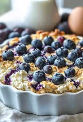 High-protein breakfast bake with colorful ingredients in a baking dish