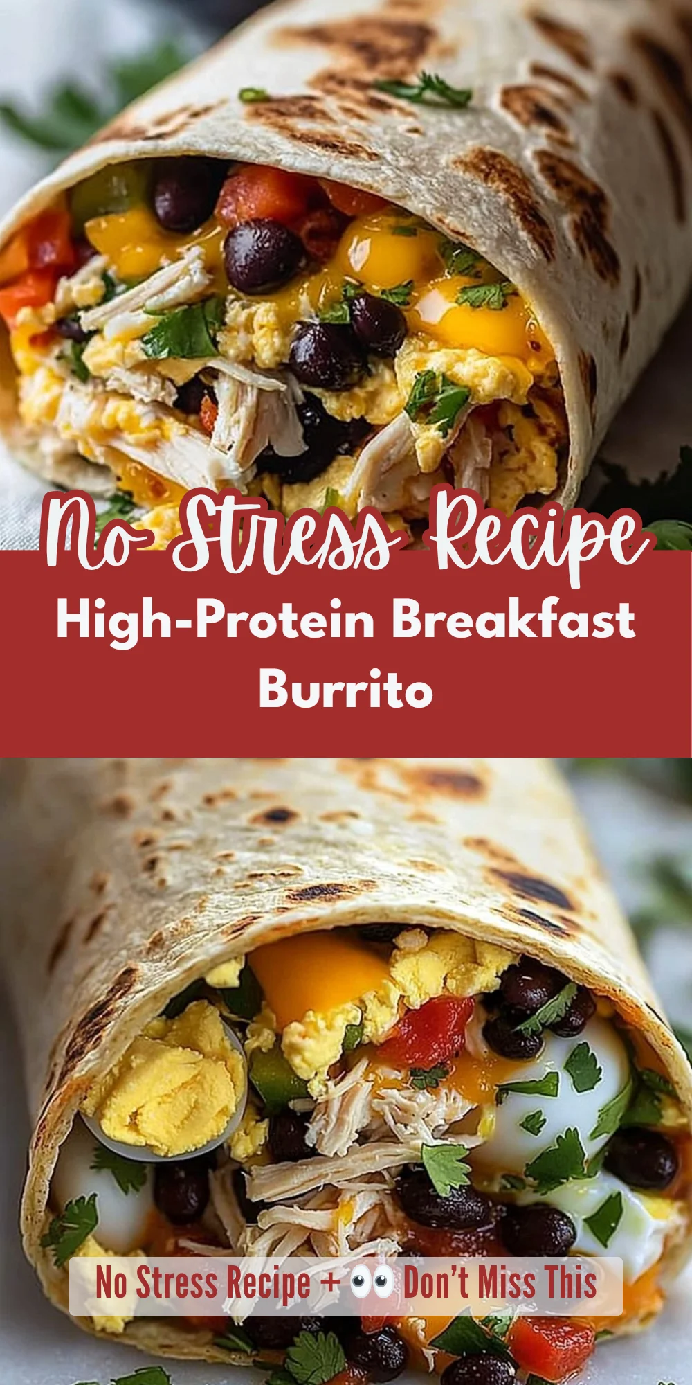 High-Protein Breakfast Burrito