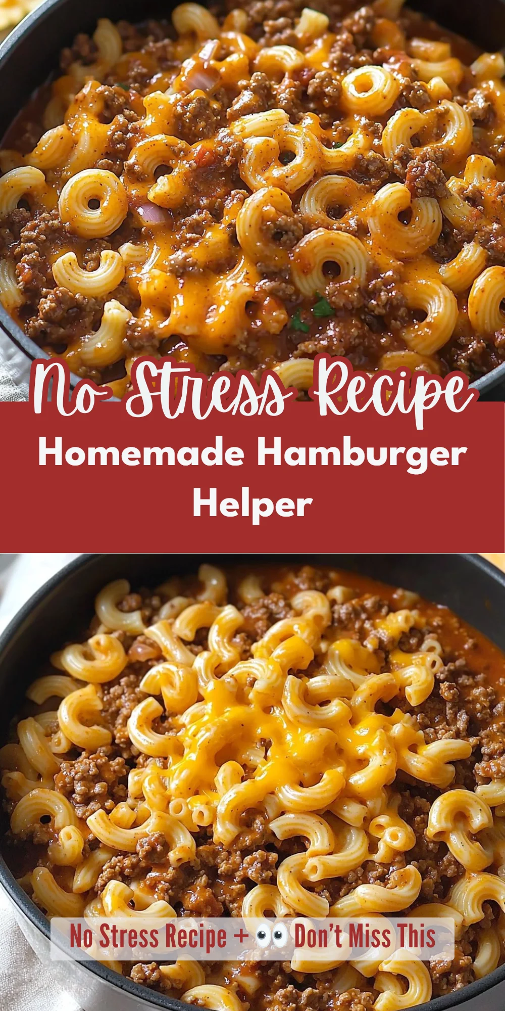 Homemade Hamburger Helper