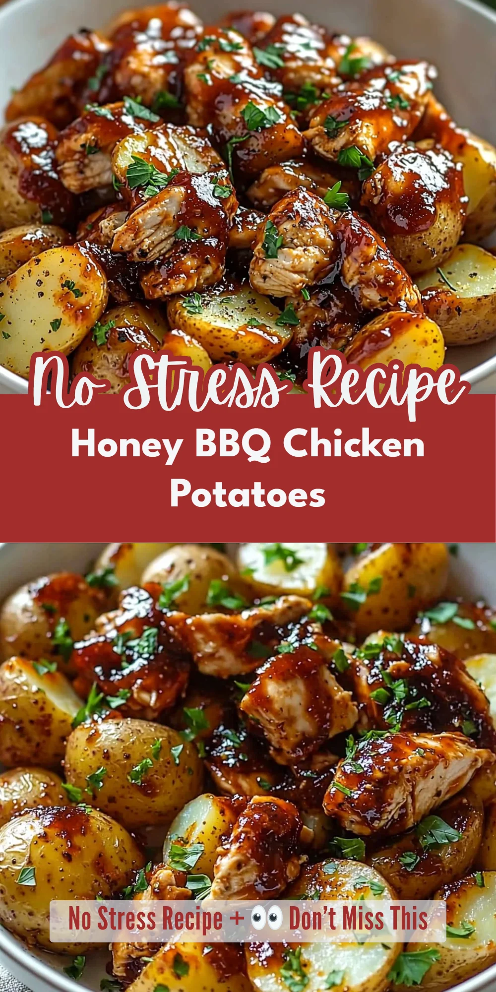 Honey BBQ Chicken Potatoes