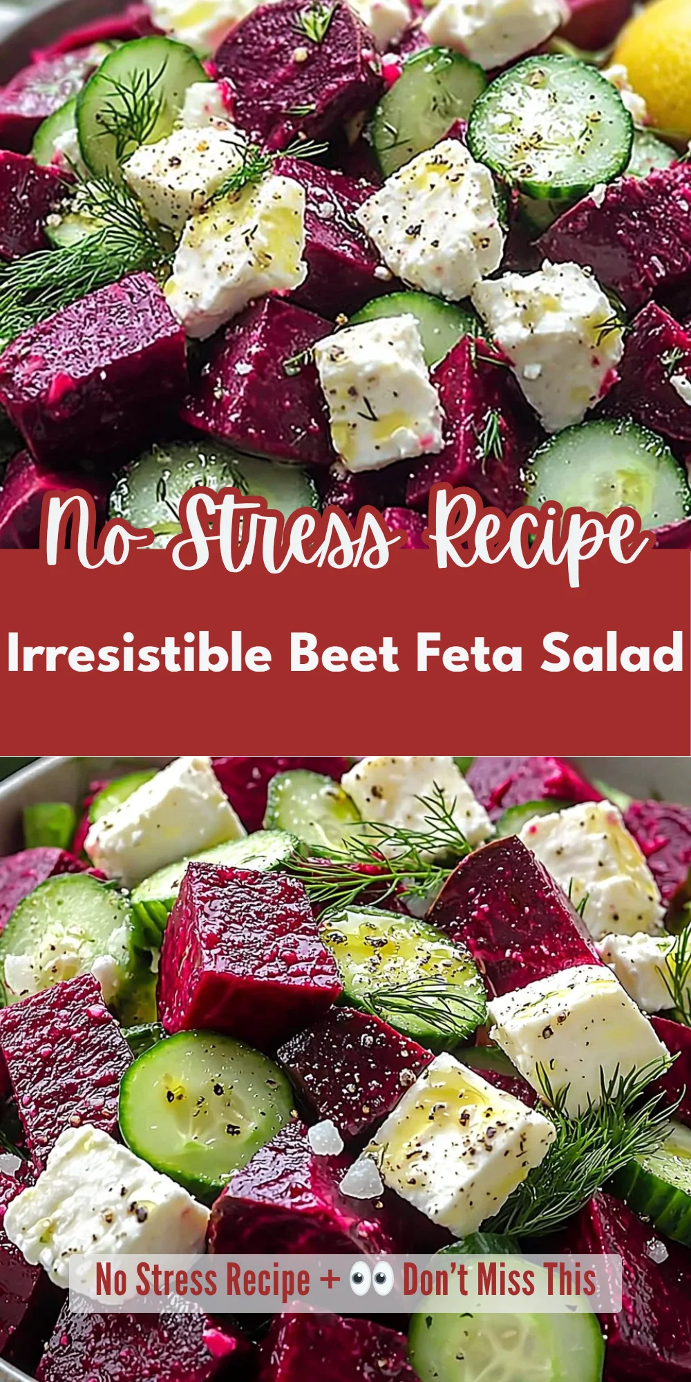 Irresistible Beet Feta Salad