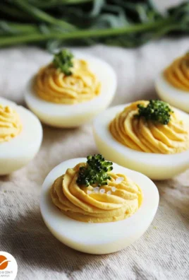 Delicious Keto Deviled Eggs served on a platter for a low-carb appetizer.