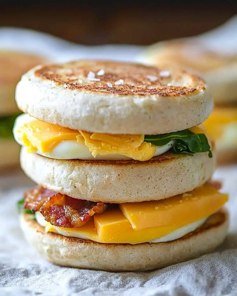 Delicious make-ahead freezer breakfast sandwiches ready to heat and eat