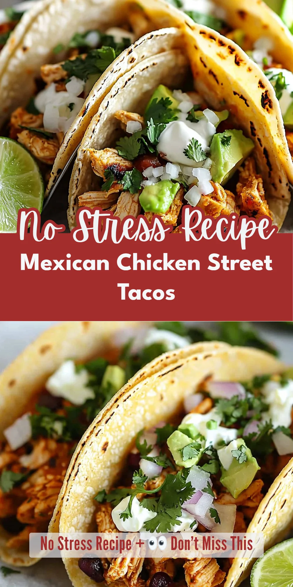 Mexican Chicken Street Tacos
