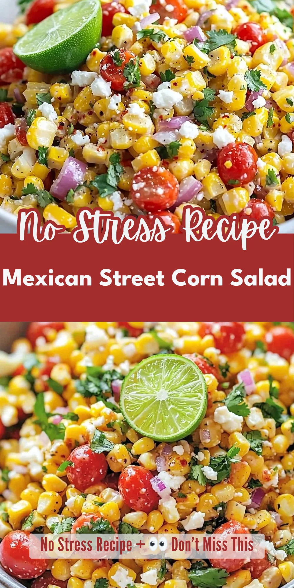 Mexican Street Corn Salad