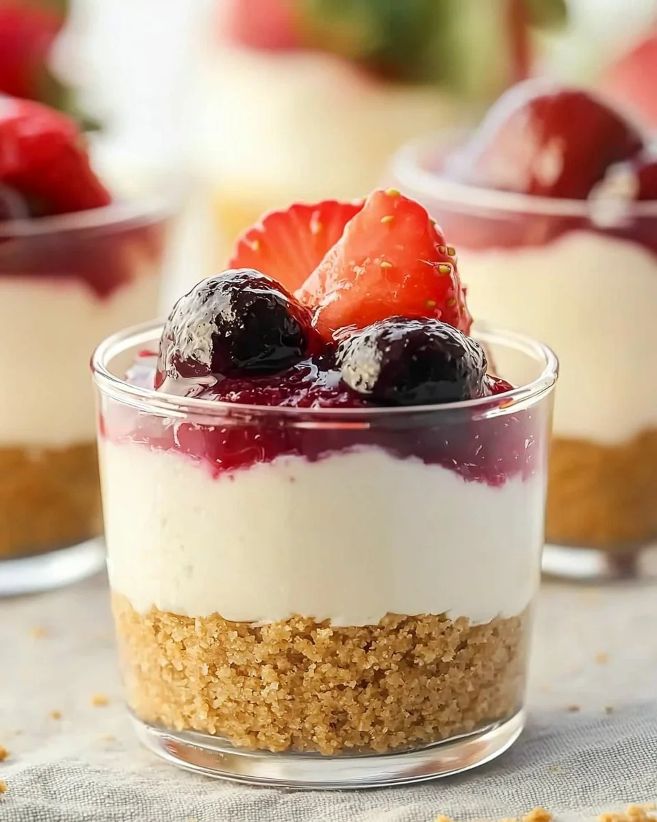 No-Bake Cheesecake Cups