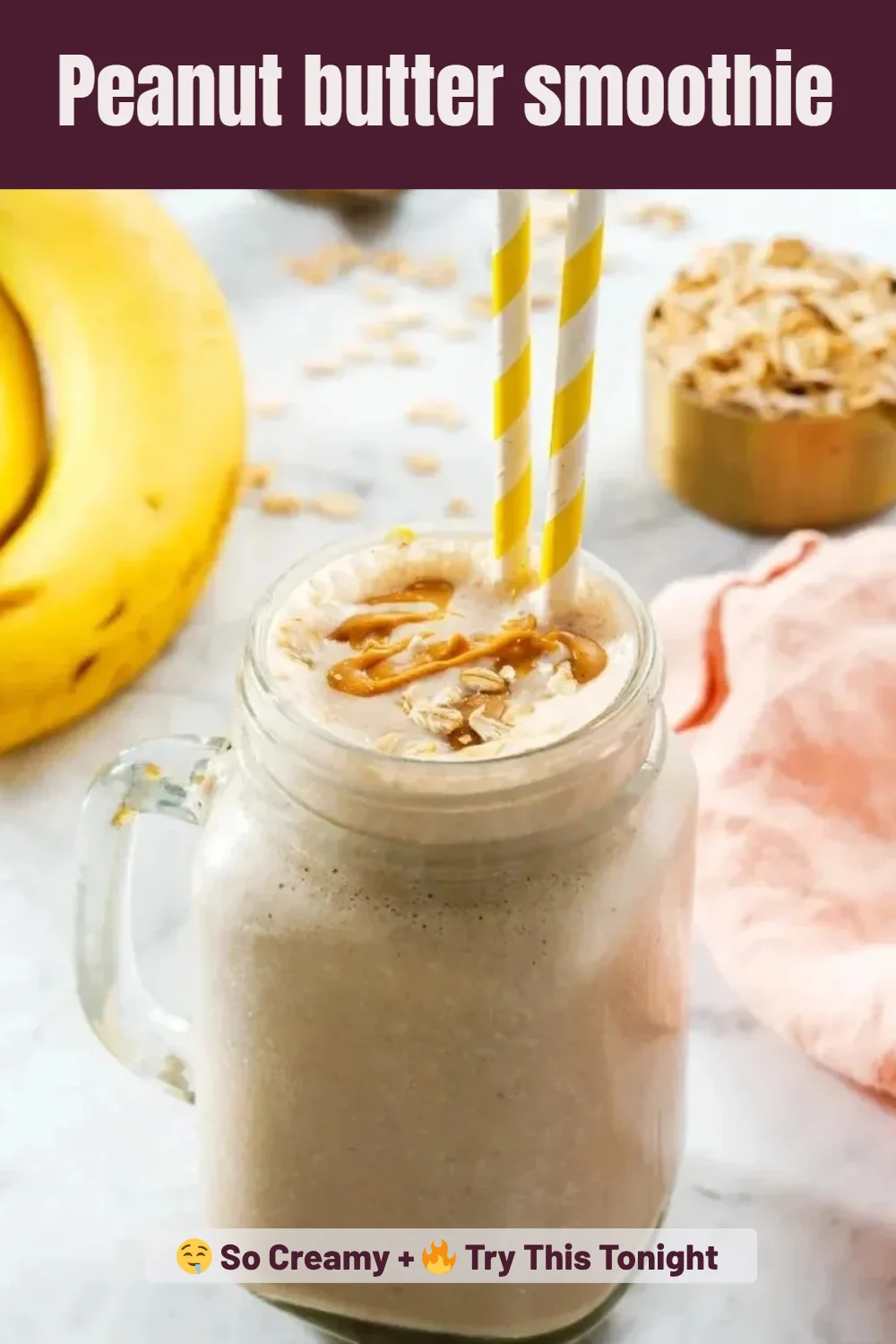 Peanut butter smoothie