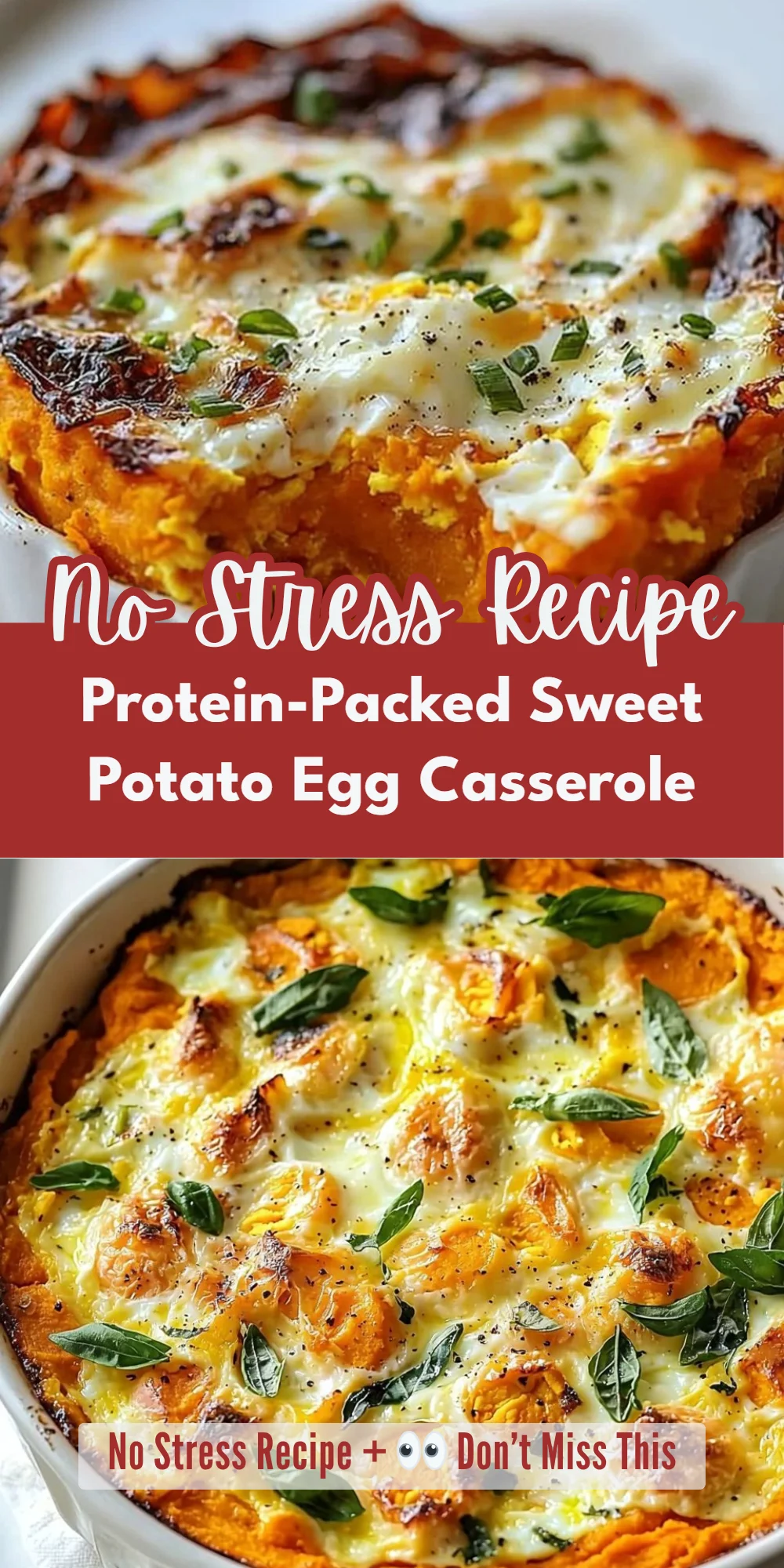 Protein-Packed Sweet Potato Egg Casserole