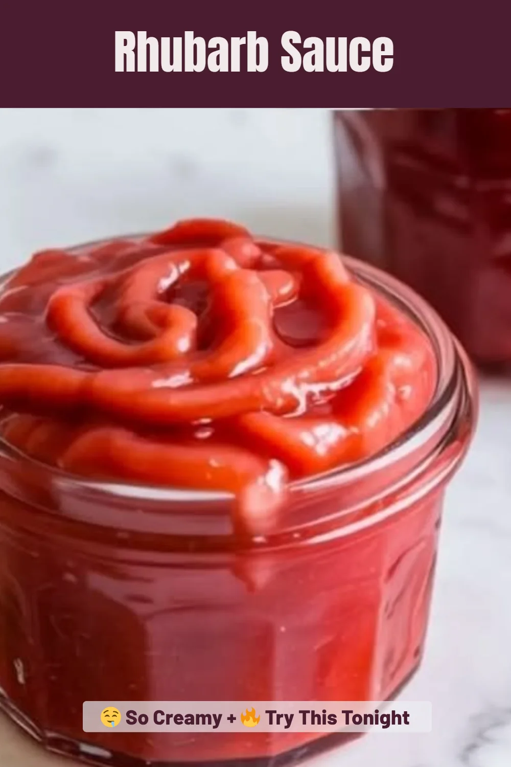 Rhubarb Sauce