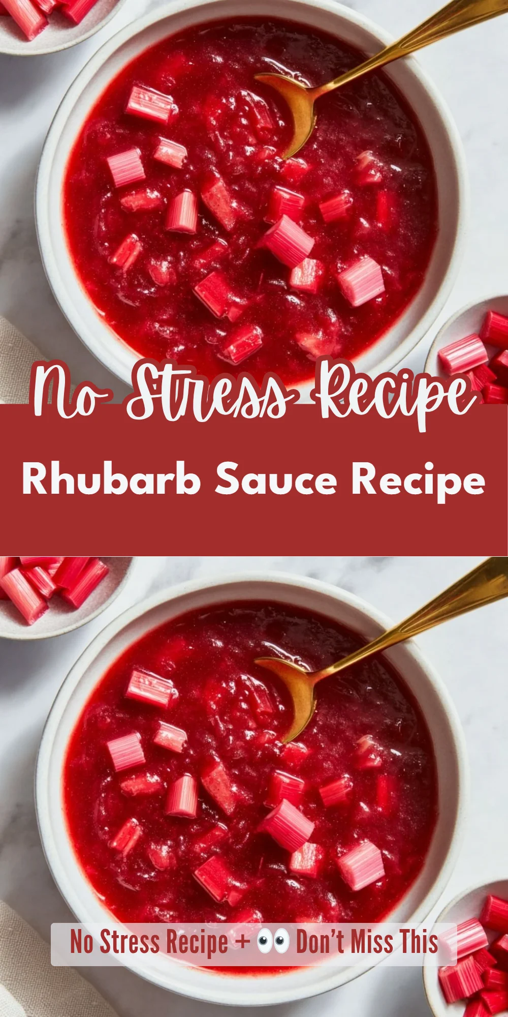 Rhubarb Sauce Recipe