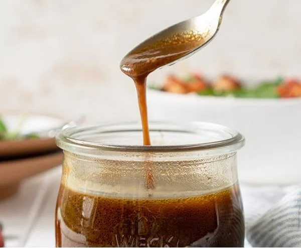 Simple Honey Balsamic Dressing