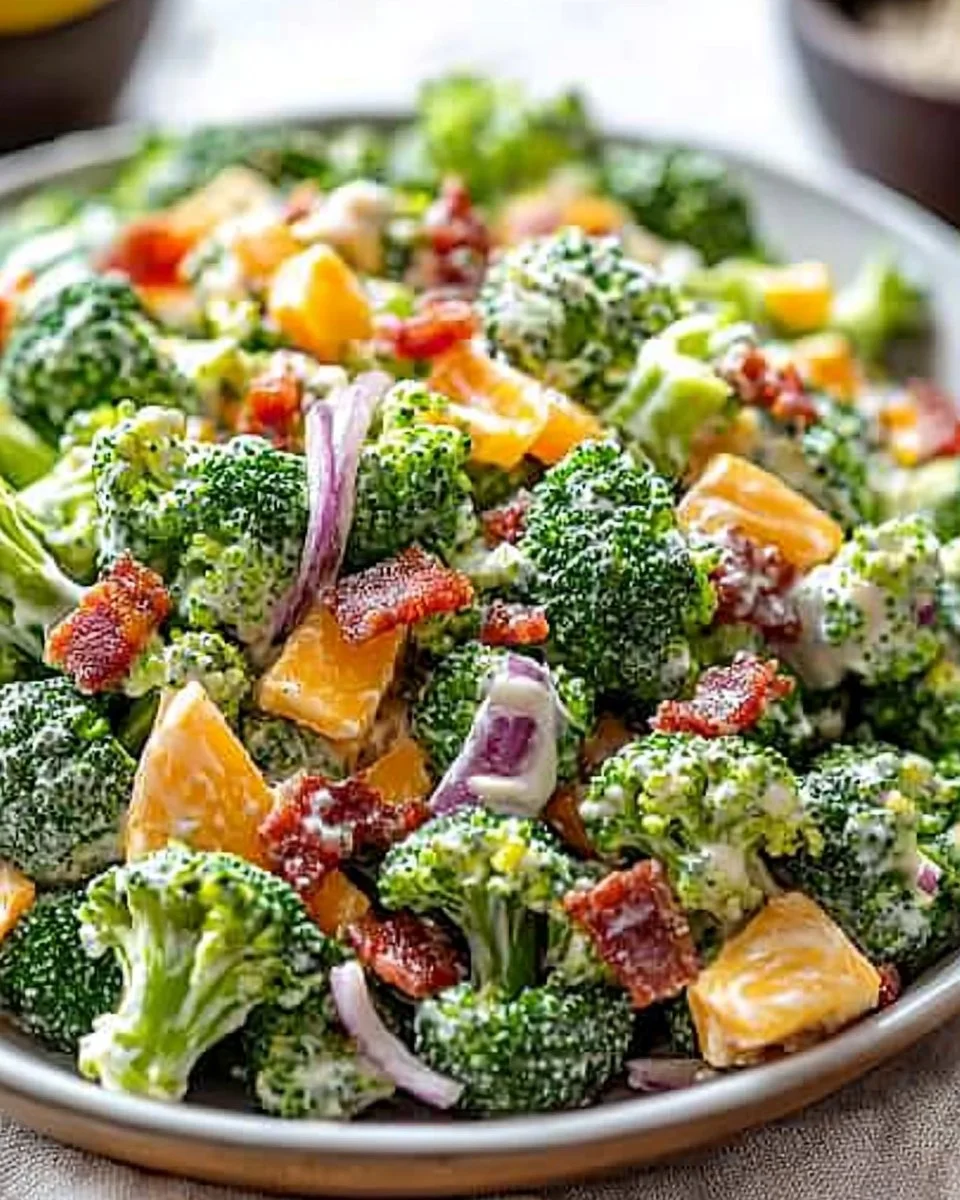 Simple Keto Broccoli Salad