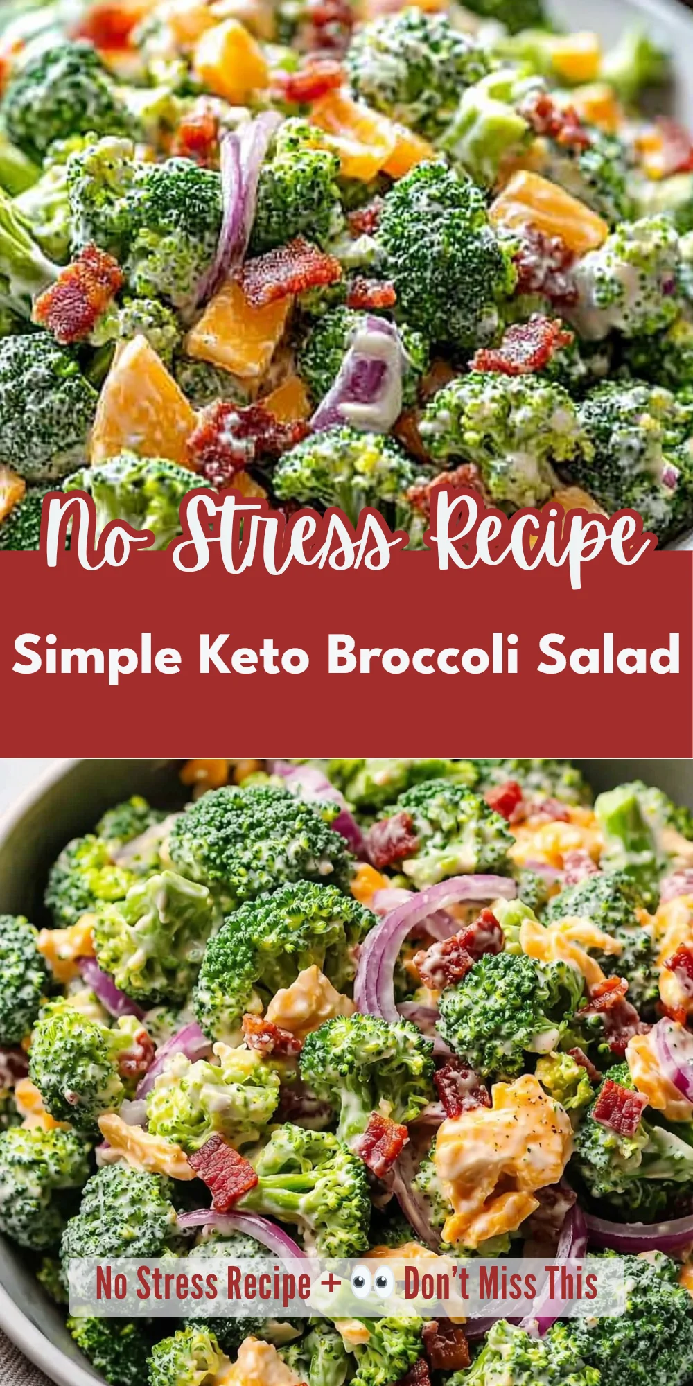 Simple Keto Broccoli Salad