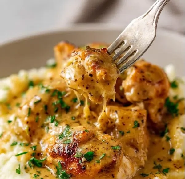 Slow Cooker Honey Mustard Chicken