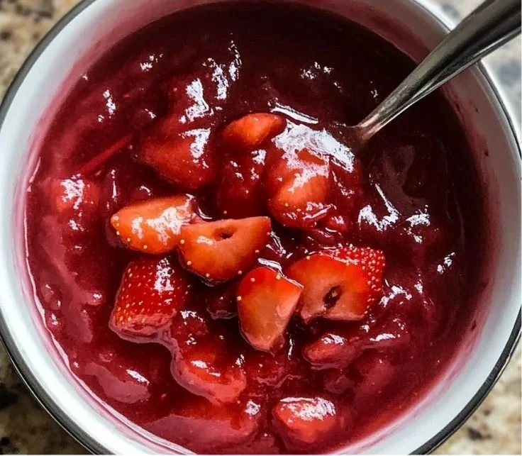 Strawberry Rhubarb Sauce