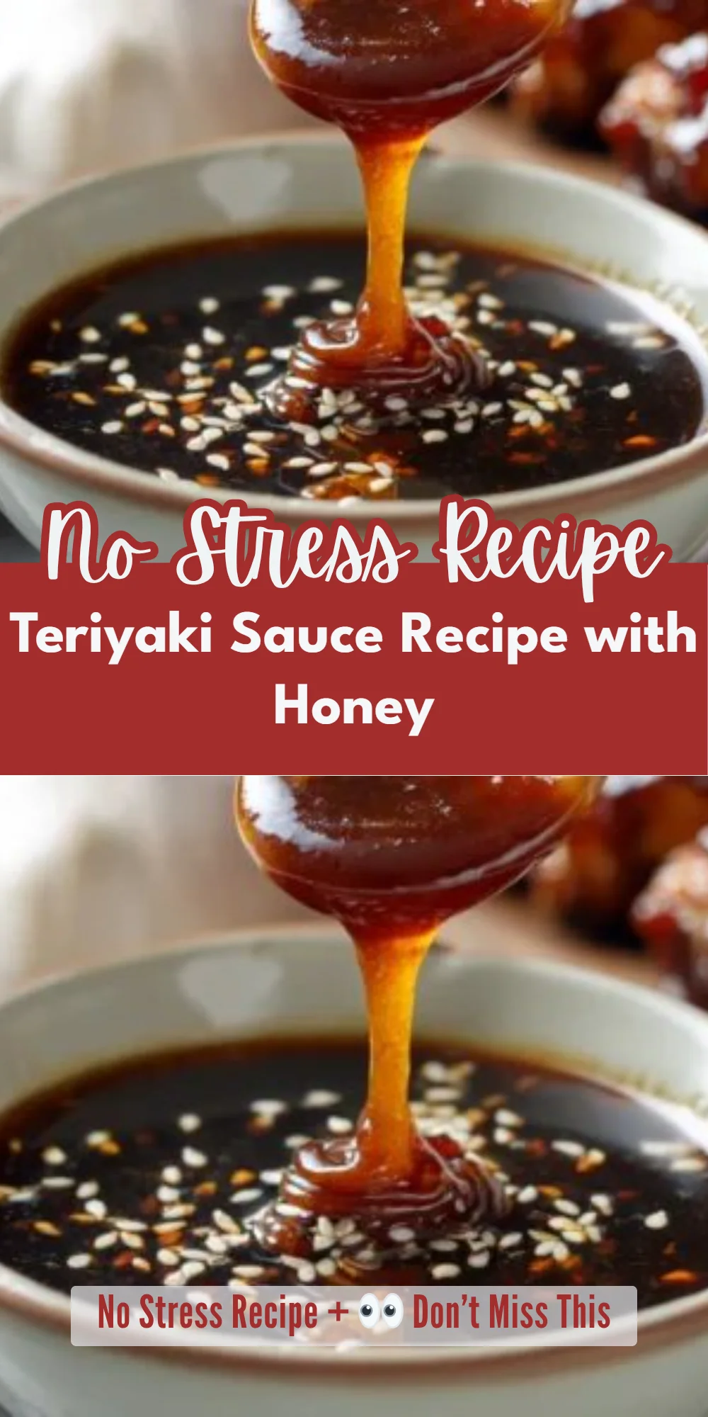 Teriyaki Sauce Recipe with Honey