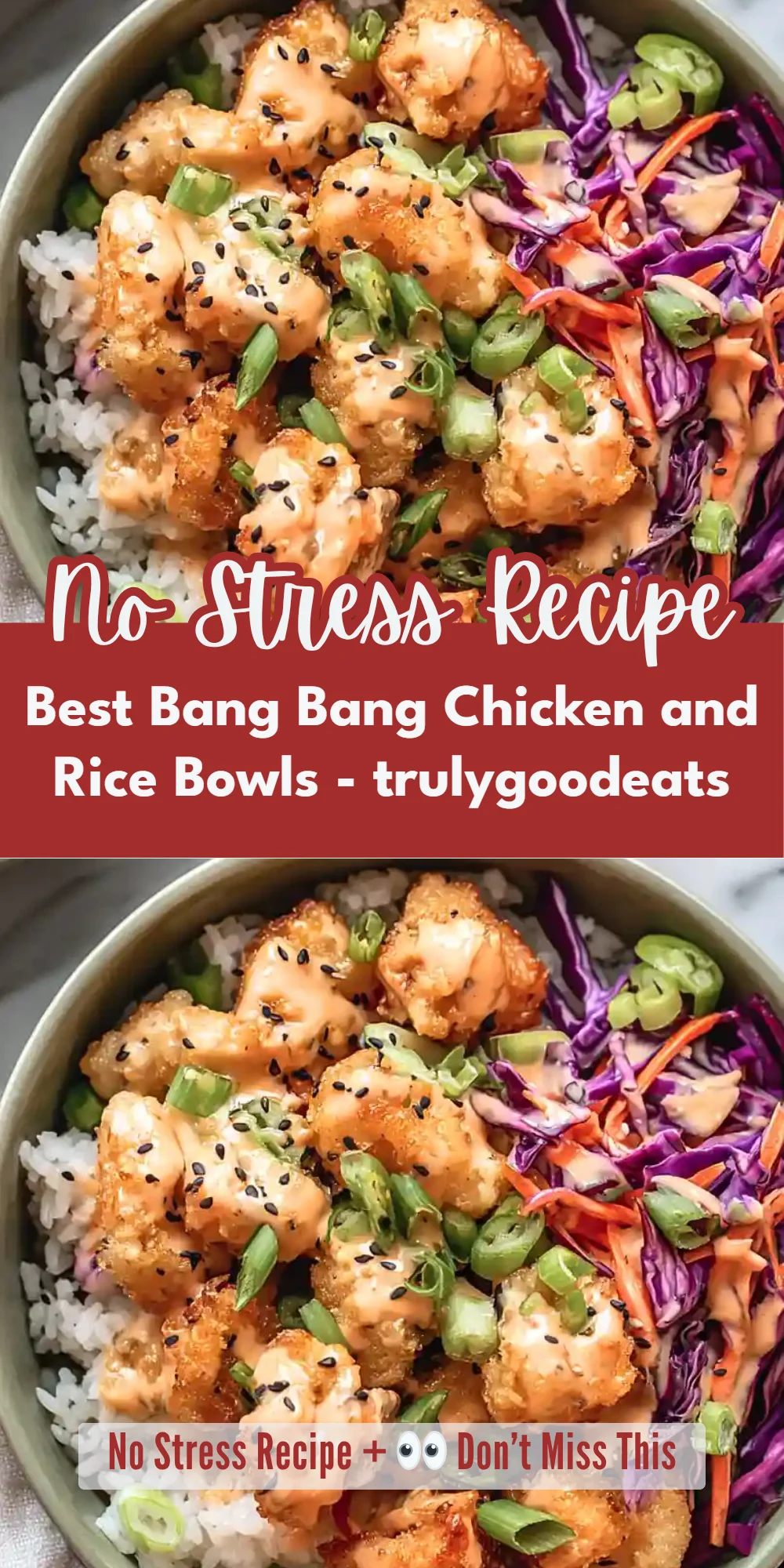 Best Bang Bang Chicken and Rice Bowls - trulygoodeats