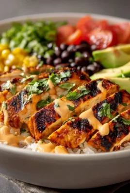 Delicious Chipotle Chicken Bowl with fresh ingredients and vibrant flavors.
