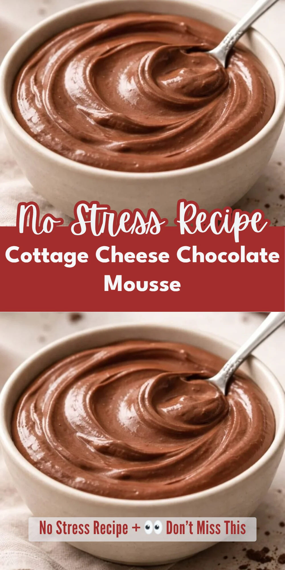Cottage Cheese Chocolate Mousse