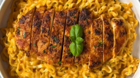 Creamy Garlic Parmesan Chicken Ramen (Easy 20-Minute Recipe)