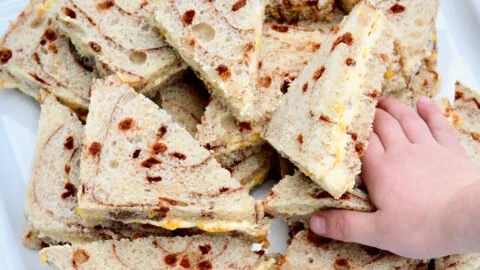 Creamy Orange Cinnamon Tea Sandwiches