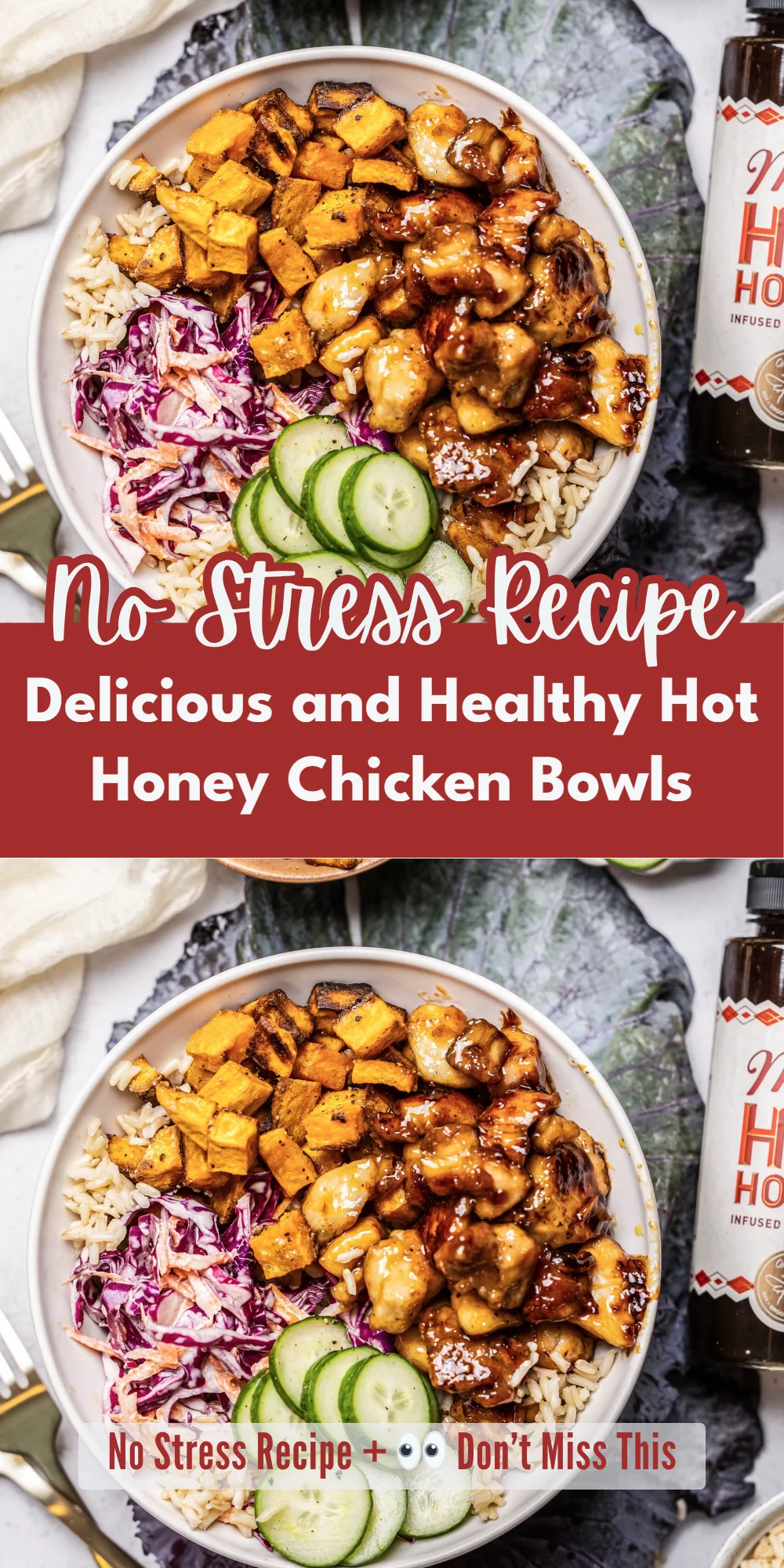 Delicious and Healthy Hot Honey Chicken Bowls