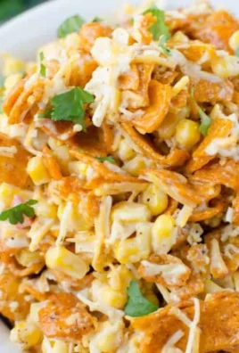 Delicious Fritos corn salad with fresh ingredients and crunchy texture