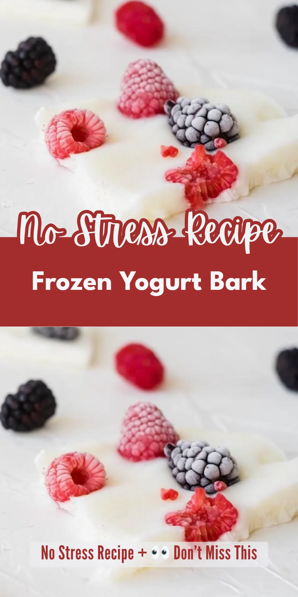Frozen Yogurt Bark