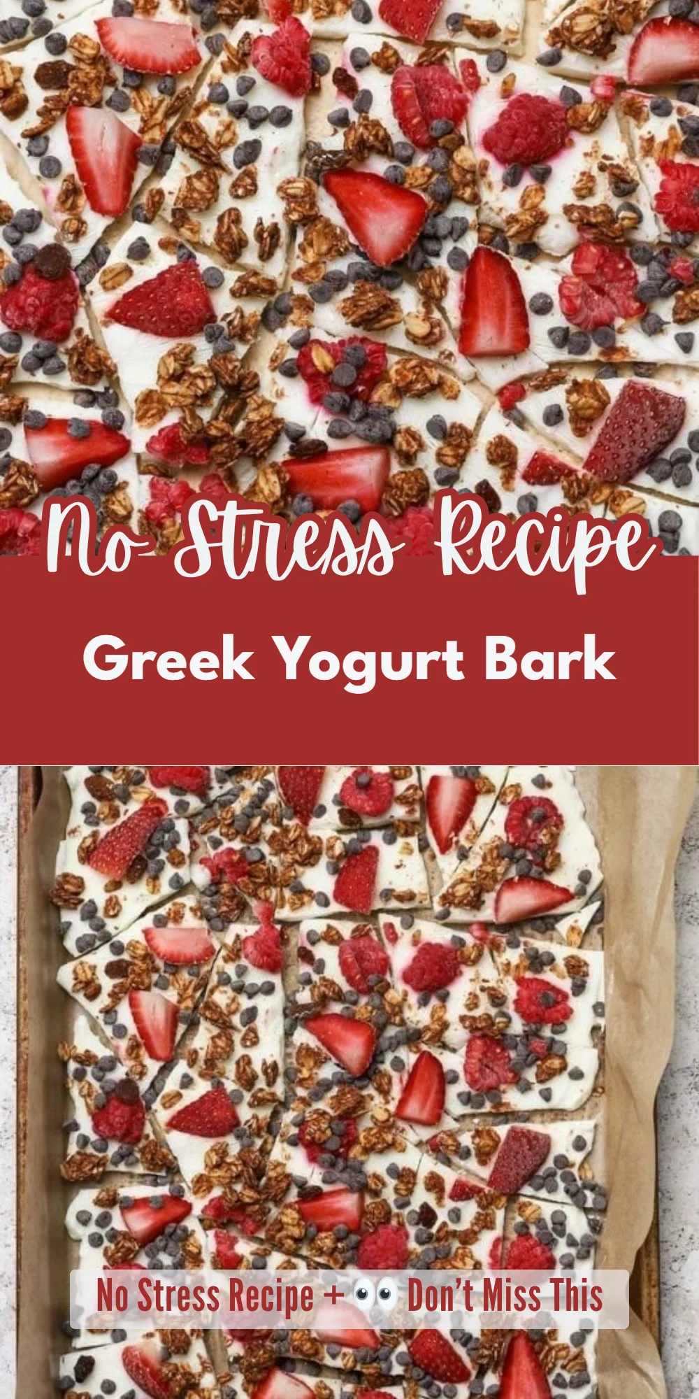 Greek Yogurt Bark