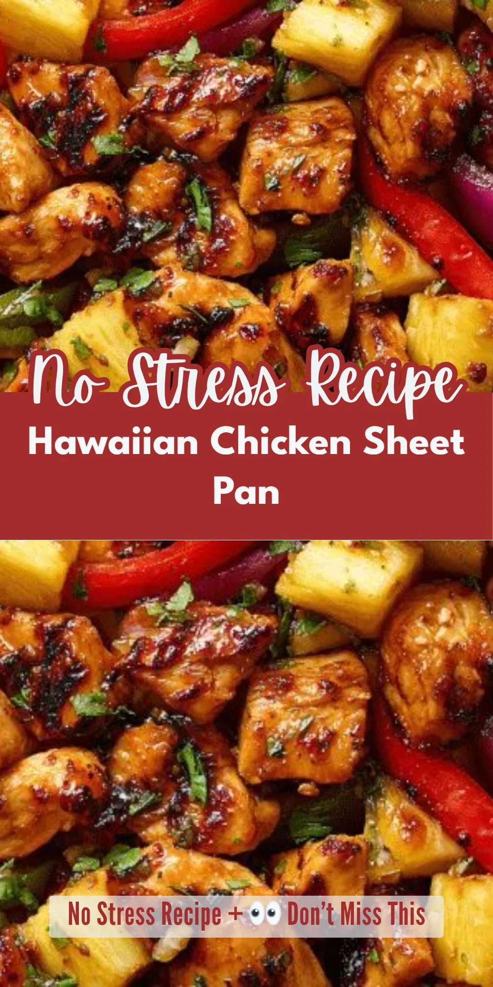 Hawaiian Chicken Sheet Pan