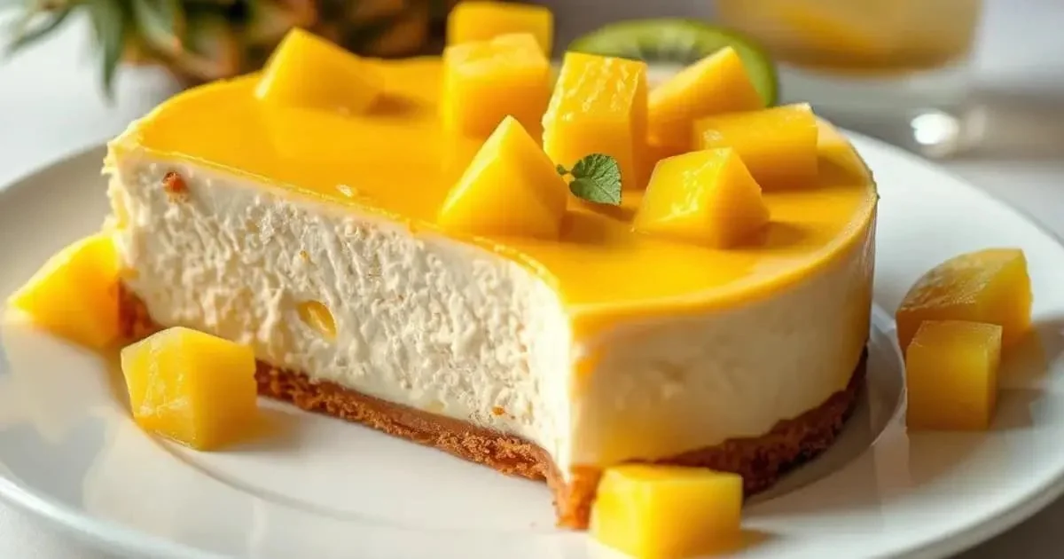 Mango Cheesecake Recipe You'll Love Every Bite