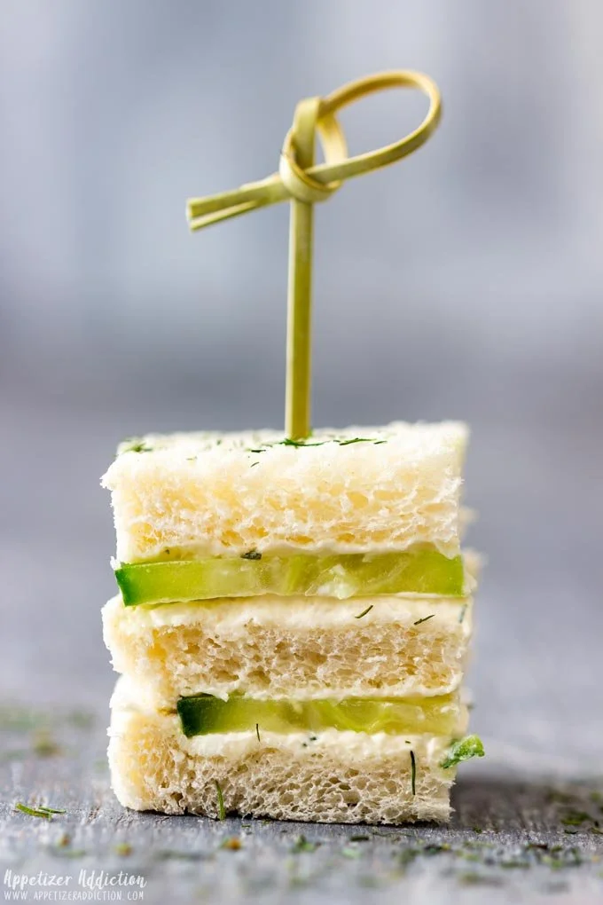 Mini Cucumber Sandwiches