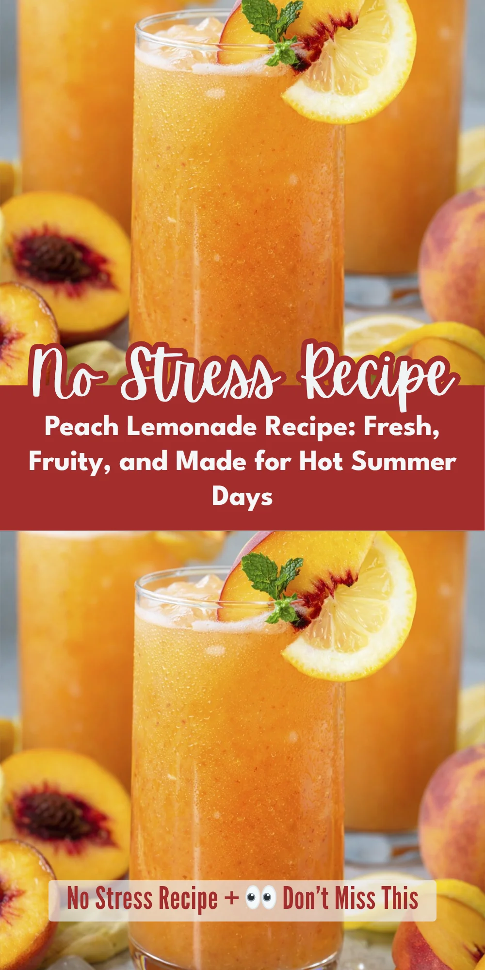 Peach Lemonade Recipe: Fresh, Fruity, and Made for Hot Summer Days