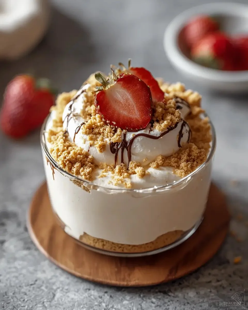 Quick Amazing 2 Minute High Protein Cheesecake Fluff