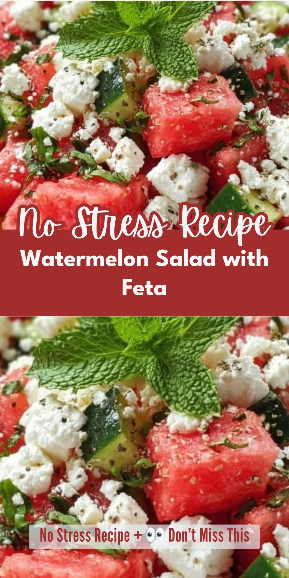 Watermelon Salad with Feta