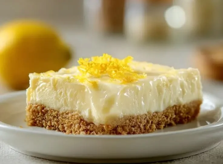 Zesty Lemon Cream Cheese Bars: A Sweet and Tangy Delight