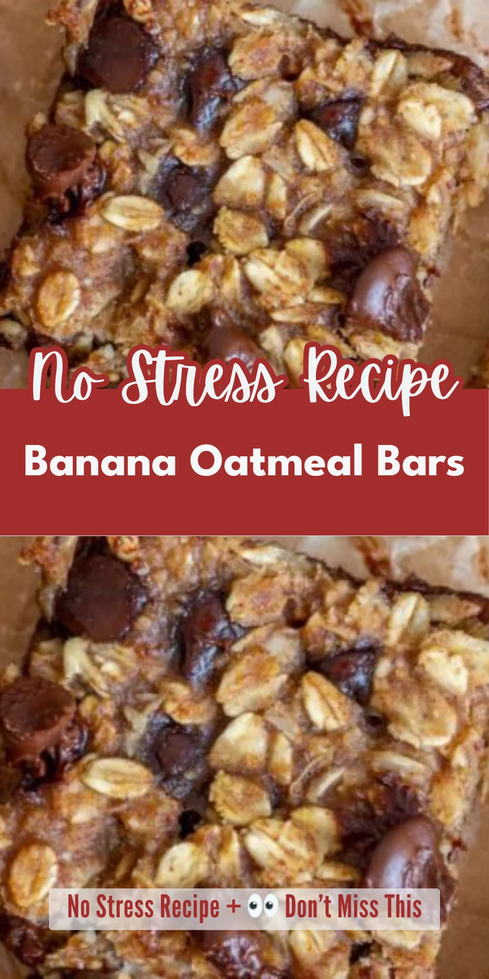 Banana Oatmeal Bars
