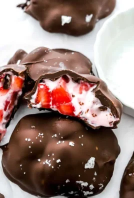 Chocolate Strawberry Frozen Yogurt Bites in a bowl, perfect for a healthy dessert.